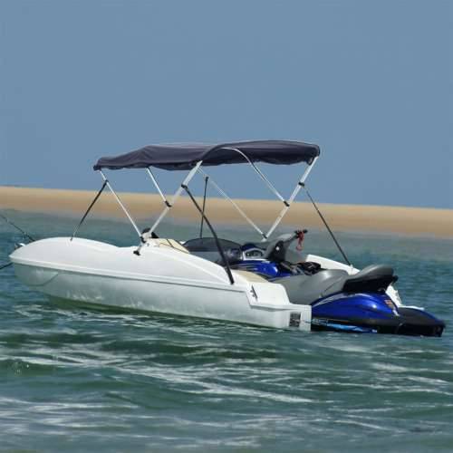 Tenda bimini s 3 luka i bočnim stijenkama 183x(185-198)x137 cm - Plava 183 x (185-198) x 137 cm 1 bez mrežice Cijena