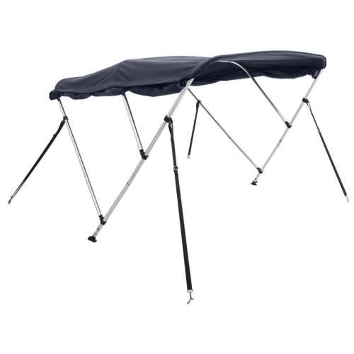 Tenda bimini s 3 luka i bočnim stijenkama 183x(185-198)x137 cm - Plava 183 x (185-198) x 137 cm 1 bez mrežice Cijena