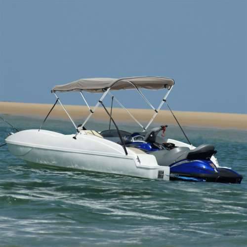 Tenda bimini s 3 luka i bočnim stijenkama 183x(154-167)x137 cm - antracit siva 183 x (154-167) x 137 cm 1 bez mrežice Cijena