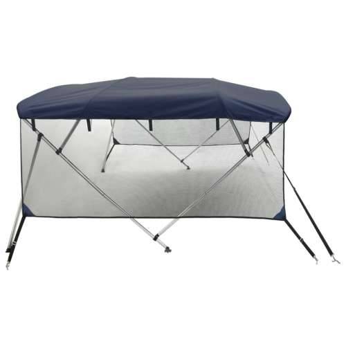 Tenda bimini s 4 luka i mrežastim zidovima 243x(170-182)x137 cm - Plava 243 x (170-182) x 137 cm 1 s mrežicom Cijena