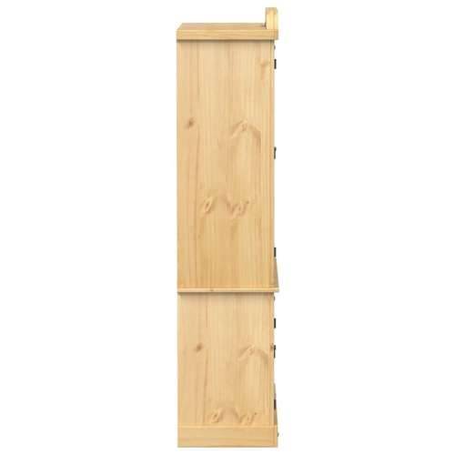 Vitrina sa staklom Corona 103,5 x 42 x 180 cm masivna borovina Cijena