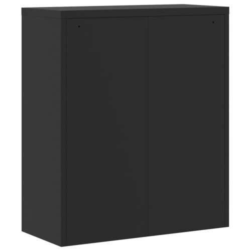 Ormarić za spise crni 90 x 40 x 145 cm čelični - Crna 90 x 40 x 145 cm 1 Cijena
