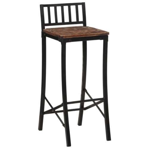 Barske stolice 2 kom od masivnog obnovljenog drva - 2 solid wood reclaimed Cijena