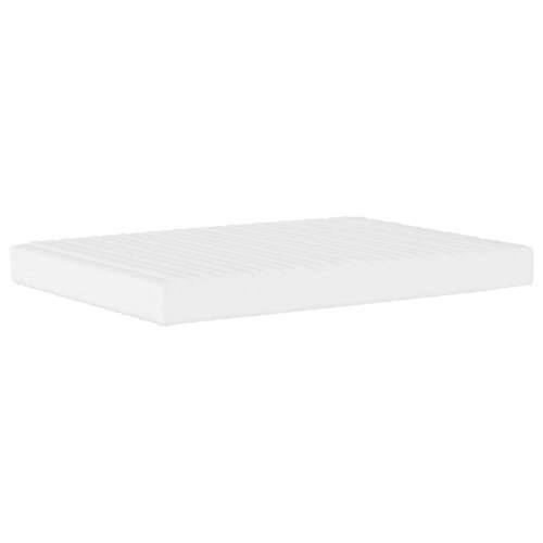 Krevet s madracem bijelo-crni 120 x 200 cm od umjetne kože - Bijela i crna 120 x 200 cm Cijena