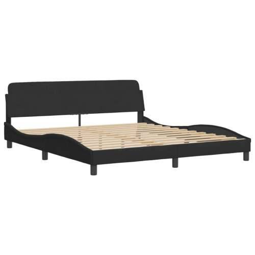 Krevet s madracem crni 180x200 cm baršunasti - Crna 180 x 200 cm Cijena