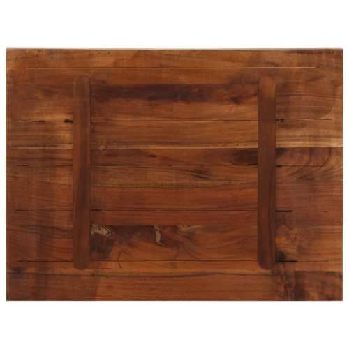 Stolna ploča 90x60x3,8 cm pravokutna masivno obnovljeno drvo - Obnovljeno drvo (višebojno) 90 x 60 cm 1 38 mm Cijena