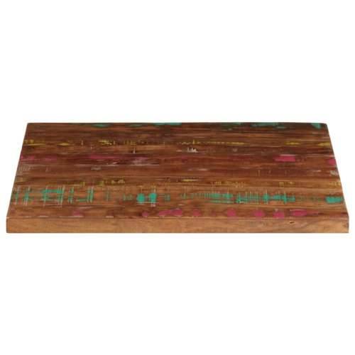 Stolna ploča 80x80x3,8 cm četvrtasta masivno obnovljeno drvo - Obnovljeno drvo (višebojno) 80 x 80 cm 1 38 mm Cijena