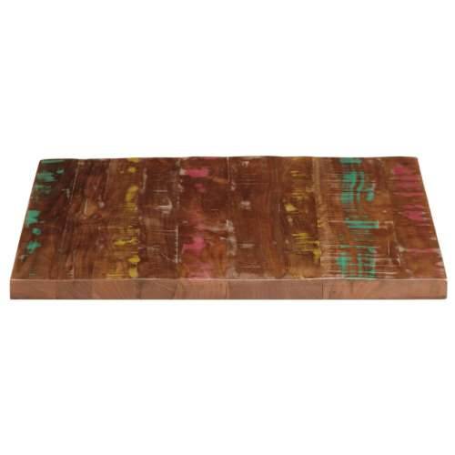 Stolna ploča 80x80x3,8 cm četvrtasta masivno obnovljeno drvo - Obnovljeno drvo (višebojno) 80 x 80 cm 1 38 mm Cijena