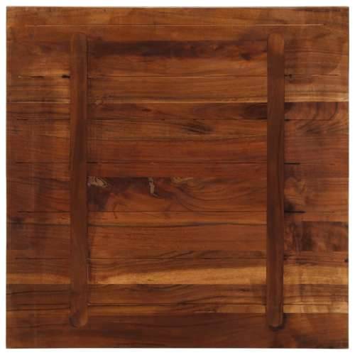 Stolna ploča 80x80x3,8 cm četvrtasta masivno obnovljeno drvo - Obnovljeno drvo (višebojno) 80 x 80 cm 1 38 mm Cijena