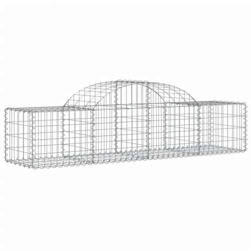 Lučne gabionske košare 25 kom 200x50x40/60 cm pocinčano željezo 200 x 50 x 40/60 cm 25 Cijena
