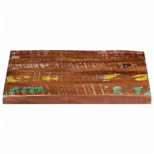 Stolna ploča 60x60x3,8 cm četvrtasta masivno obnovljeno drvo - Obnovljeno drvo (višebojno) 60 x 60 cm 1 38 mm Cijena