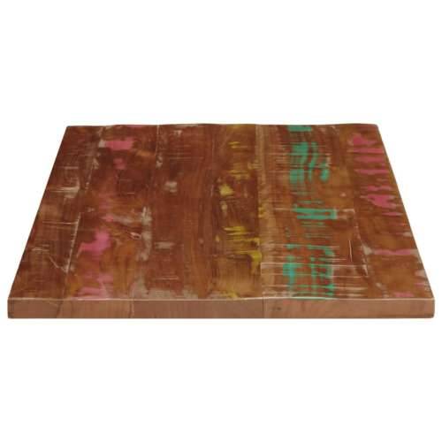 Stolna ploča 80x60x3,8 cm pravokutna masivno obnovljeno drvo - Obnovljeno drvo (višebojno) 80 x 60 cm 1 38 mm Cijena