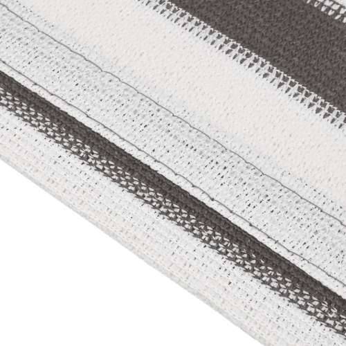 Tepih za šator antracit i bijeli 400 x 700 cm HDPE - Antracit i bijela 400 x 700 cm 1 Cijena