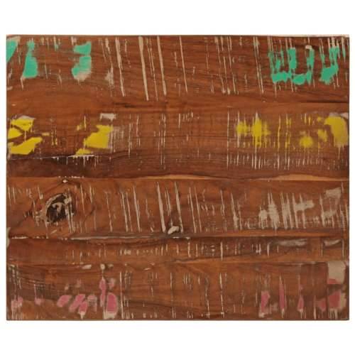 Stolna ploča 60x50x3,8 cm pravokutna masivno obnovljeno drvo - Obnovljeno drvo (višebojno) 60 x 50 cm 1 38 mm Cijena