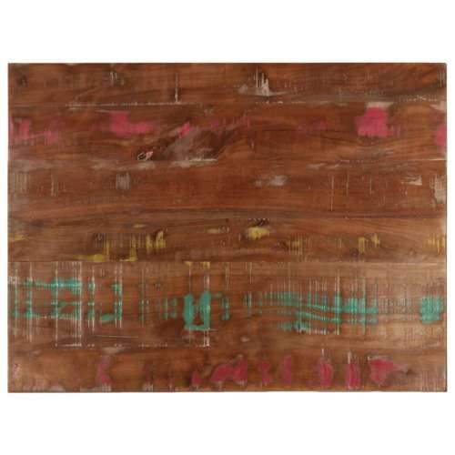 Stolna ploča 80x50x3,8 cm pravokutna masivno obnovljeno drvo - Obnovljeno drvo (višebojno) 80 x 50 cm 1 38 mm Cijena