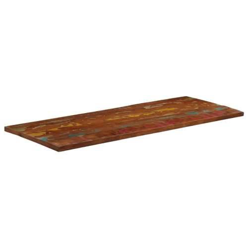 Stolna ploča 140x60x3,8 cm pravokutna masivno obnovljeno drvo - Obnovljeno drvo (višebojno) 140 x 60 cm 1 38 mm Cijena