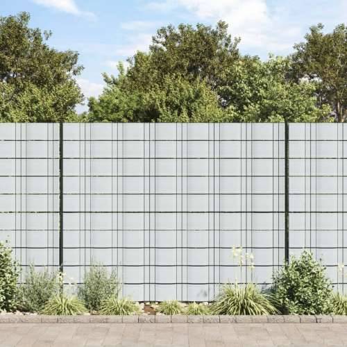 Vrtna pregrada – Vrtni zasloni za privatnost 10 kom svjetlosivi 252,5x19 cm PVC - Svjetlosiva 1 Cijena
