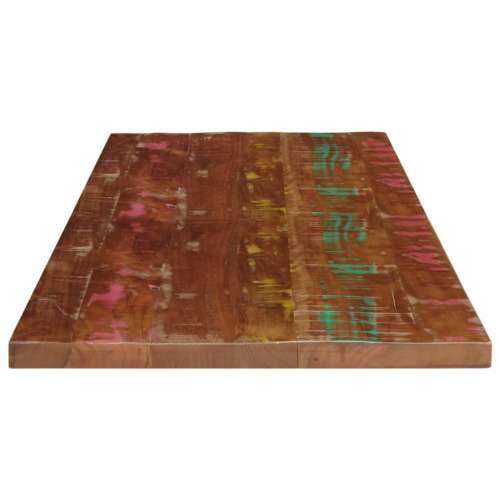 Stolna ploča 100x60x3,8 cm pravokutna masivno obnovljeno drvo - Obnovljeno drvo (višebojno) 100 x 60 cm 1 38 mm Cijena