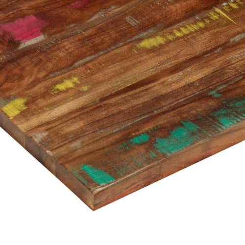 Stolna ploča 100x60x3,8 cm pravokutna masivno obnovljeno drvo - Obnovljeno drvo (višebojno) 100 x 60 cm 1 38 mm Cijena