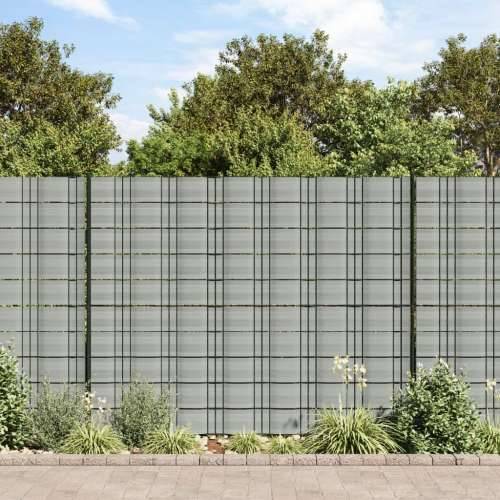 Vrtna pregrada – Vrtni zasloni za privatnost 10 kom 252,5x19 cm PVC - siva boja kamena 1 Cijena