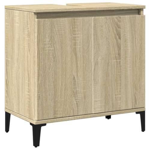Ormarić za Lavabo - Umivaonik boja hrasta sonome 58 x 33 x 60 cm drveni - sonoma hrast 1 Cijena