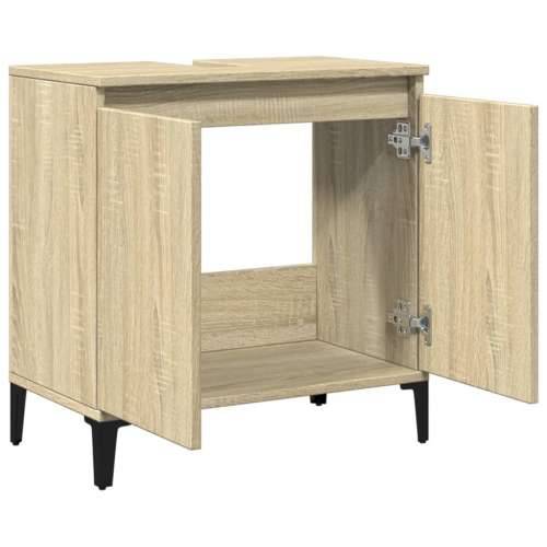Ormarić za Lavabo - Umivaonik boja hrasta sonome 58 x 33 x 60 cm drveni - sonoma hrast 1 Cijena