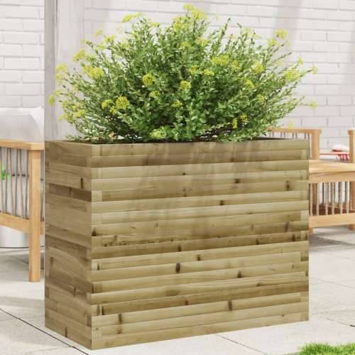Vrtna sadilica 90 x 40 x 68,5 cm od impregnirane borovine - Prirodno impregnirano 90 x 40 x 68.5 cm 1 Cijena