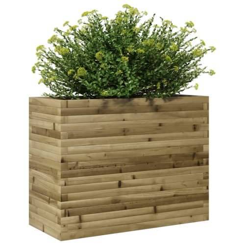 Vrtna sadilica 90 x 40 x 68,5 cm od impregnirane borovine - Prirodno impregnirano 90 x 40 x 68.5 cm 1 Cijena