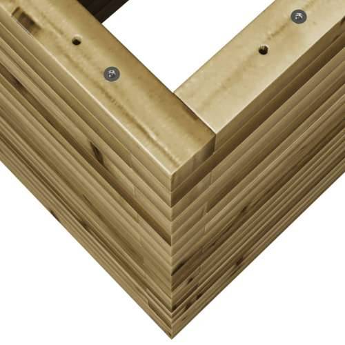 Vrtna sadilica 90 x 40 x 68,5 cm od impregnirane borovine - Prirodno impregnirano 90 x 40 x 68.5 cm 1 Cijena