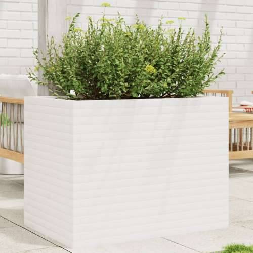 Vrtna sadilica bijela 90x60x68,5 cm od masivne borovine - Bijela 90 x 60 x 68.5 cm 1 Cijena