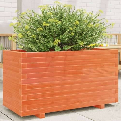Vrtna sadilica voštano smeđe boje 90x40x49,5 cm od borovine - Voštano smeđa 90 x 40 x 49.5 cm 1 Cijena