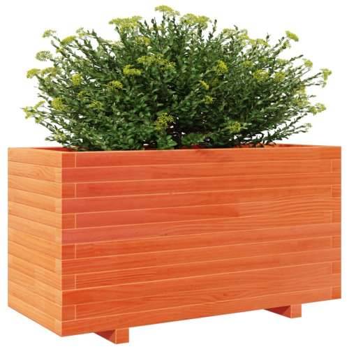Vrtna sadilica voštano smeđe boje 90x40x49,5 cm od borovine - Voštano smeđa 90 x 40 x 49.5 cm 1 Cijena