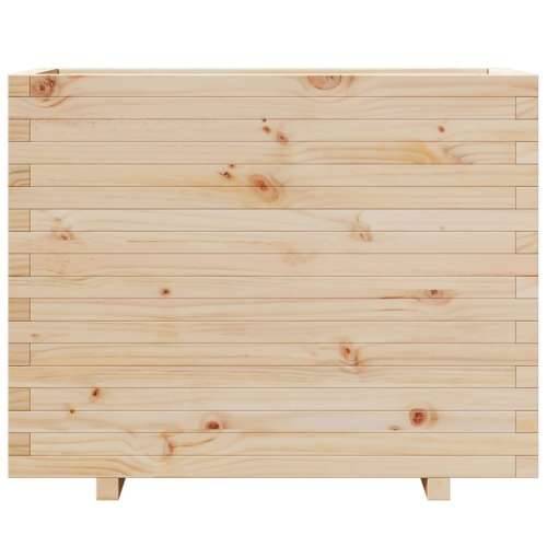 Vrtna sadilica 90x40x72,5 cm od masivne borovine - Prirodna boja bora 90 x 40 x 72.5 cm 1 Cijena
