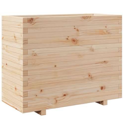 Vrtna sadilica 90x40x72,5 cm od masivne borovine - Prirodna boja bora 90 x 40 x 72.5 cm 1 Cijena