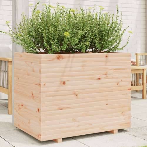 Vrtna sadilica 90x60x72,5 cm od masivne borovine - Prirodna boja bora 90 x 60 x 72.5 cm 1 Cijena