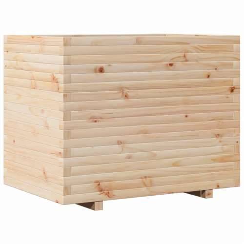 Vrtna sadilica 90x60x72,5 cm od masivne borovine - Prirodna boja bora 90 x 60 x 72.5 cm 1 Cijena