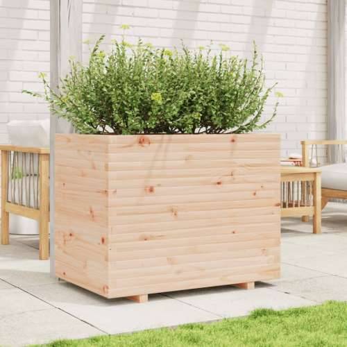 Vrtna sadilica 90x60x72,5 cm od masivne borovine - Prirodna boja bora 90 x 60 x 72.5 cm 1 Cijena