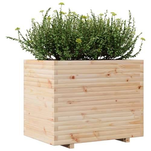 Vrtna sadilica 90x60x72,5 cm od masivne borovine - Prirodna boja bora 90 x 60 x 72.5 cm 1 Cijena