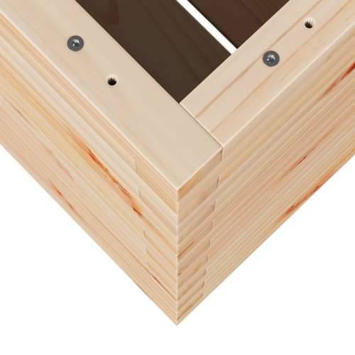 Vrtna sadilica 90x60x72,5 cm od masivne borovine - Prirodna boja bora 90 x 60 x 72.5 cm 1 Cijena