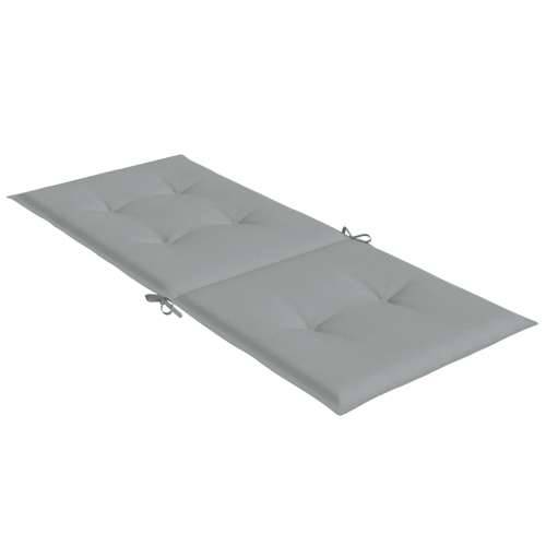 Jastuci za stolice 4 kom svjetlosivi 120 x 50 x 4 cm od tkanine - prošarana svjetlosiva 120 x 50 x 4 cm 4 Cijena