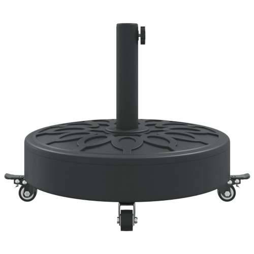 Baza suncobrana s kotačima za stupove Ø 38/48 mm 27 kg okrugla - 1 27 kg Cijena