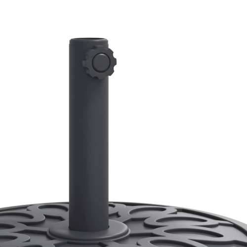 Baza suncobrana s kotačima za stupove Ø 38/48 mm 27 kg okrugla - 1 27 kg Cijena