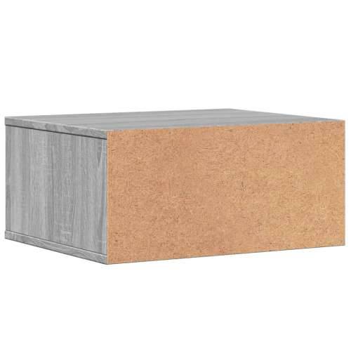 Stalak za pisač siva boja hrasta 49x40x22,5cm konstruirano drvo - Sivi hrast sonoma Cijena