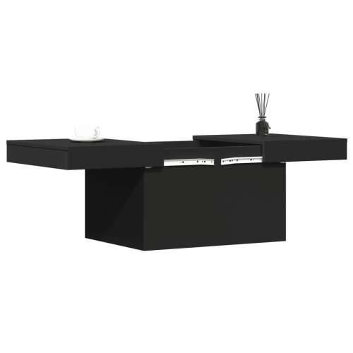 Stolić za kavu crni 100 x 55 x 40 cm od konstruiranog drva - Crna 1 100 cm Cijena