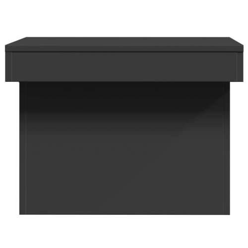 Stolić za kavu crni 100 x 55 x 40 cm od konstruiranog drva - Crna 1 100 cm Cijena