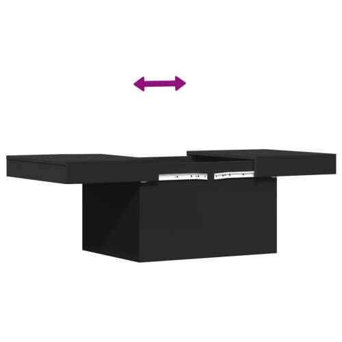 Stolić za kavu crni 100 x 55 x 40 cm od konstruiranog drva - Crna 1 100 cm Cijena