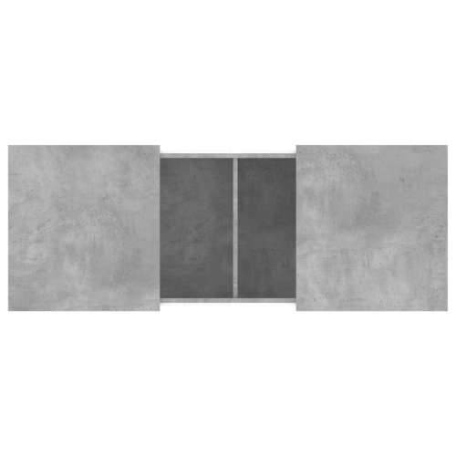 Stolić za kavu siva boja betona 100x55x40 cm konstruirano drvo - Beton siva 1 100 cm Cijena