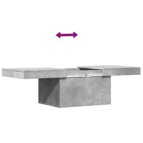 Stolić za kavu siva boja betona 100x55x40 cm konstruirano drvo - Beton siva 1 100 cm Cijena