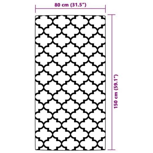 Vanjski tepih ARAKIL plavi 80x150 cm PP - Plava 80 x 150 cm 1 Cijena