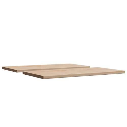 Stolne ploče 2 kom 80x40x1,7 cm od masivne borovine pravokutne - 80 x 40 x 1,7 cm 2 Cijena